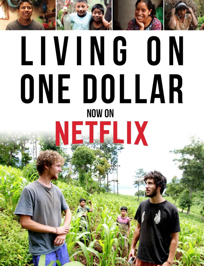 Capa do filme Vivendo com 1 dólar